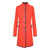 Orange Linen Cavalier Jacket