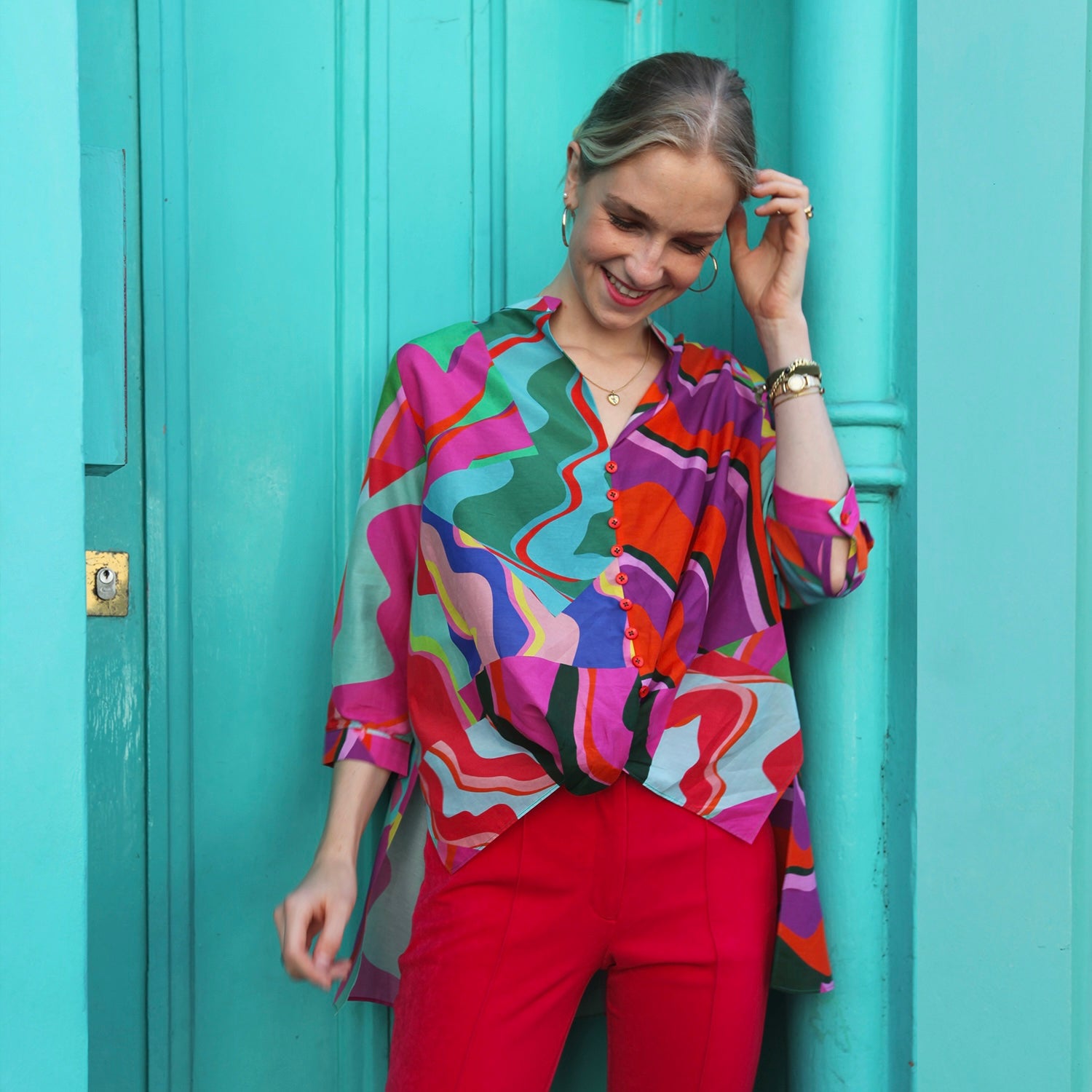 Mother of Pearl Fritzi Oversized Shirt