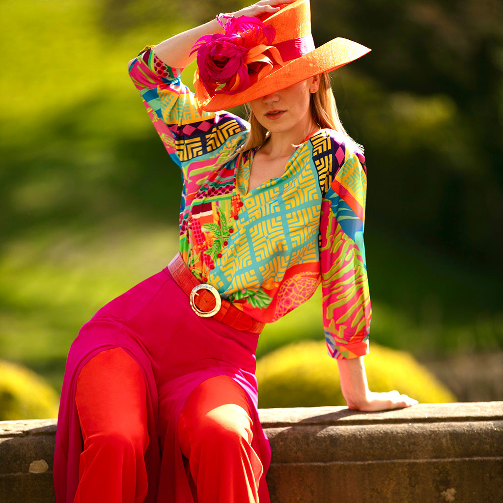 Pink Palazzo Trousers