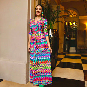 Aztec Art Dakota Maxi Dress