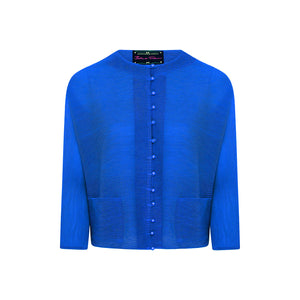 Blue Fearne Dolman Cardigan