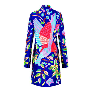 Blue Firebird Peking Lapel Jacket