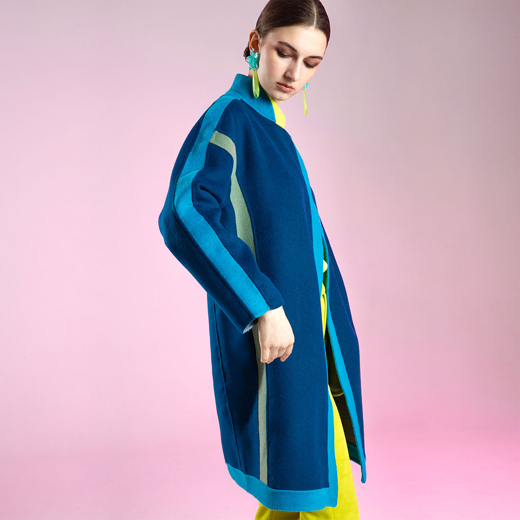 Blue/Grey Space Coat