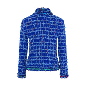 Blue Multi Sportif Tweed Jacket