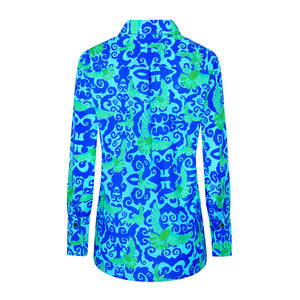 Blue Peace Dove Micheal Shirt