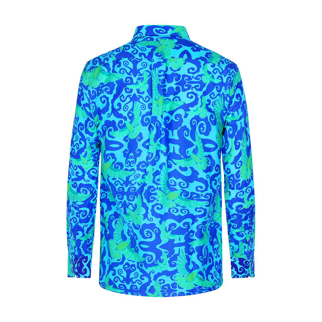 Blue Peace Dove Mens Michael Shirt