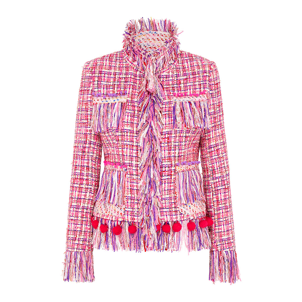 Bubblegum Foxy Woven Jacket