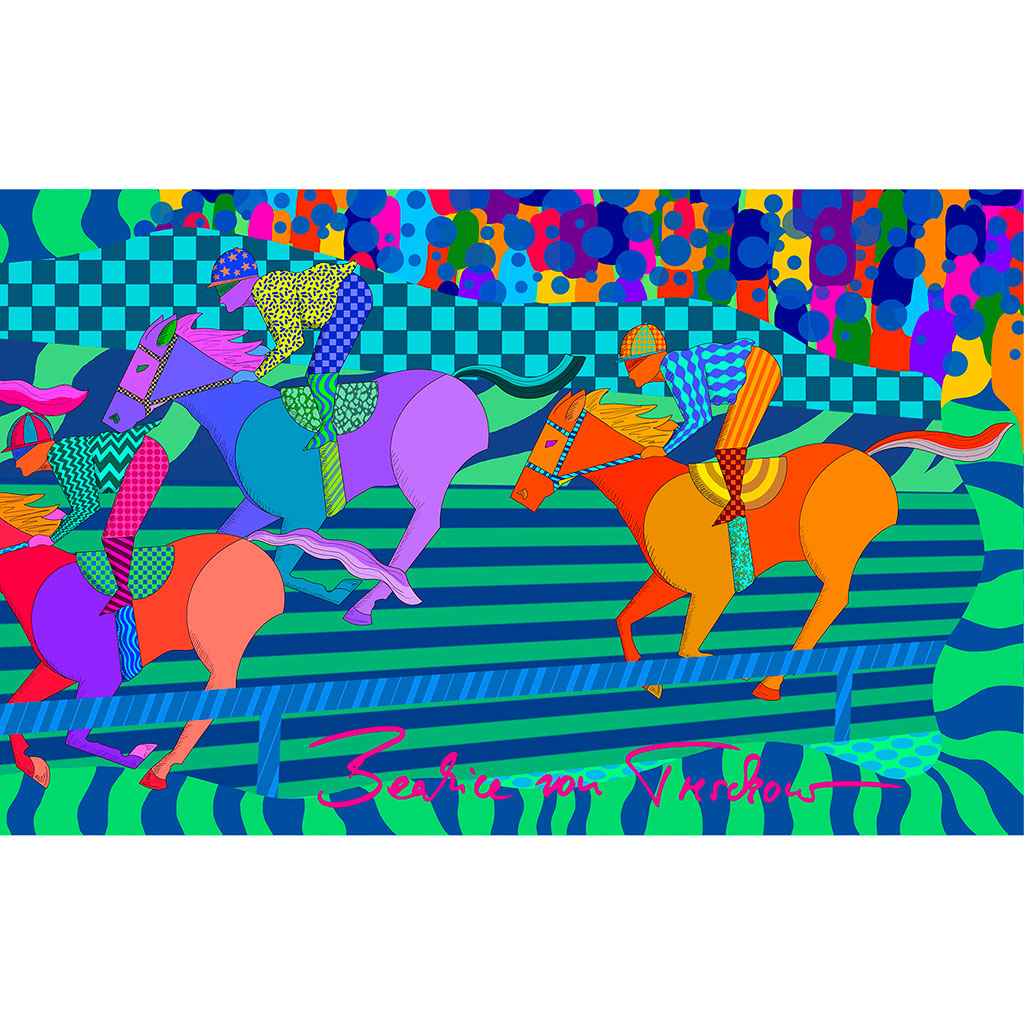 Cheltenham Chasers Silk Scarf