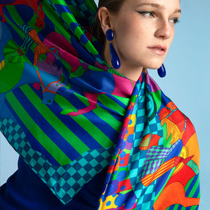Cheltenham Chasers Silk Scarf