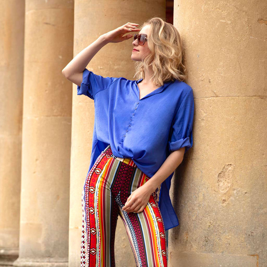 Cornflower Fritzi Oversized Shirt