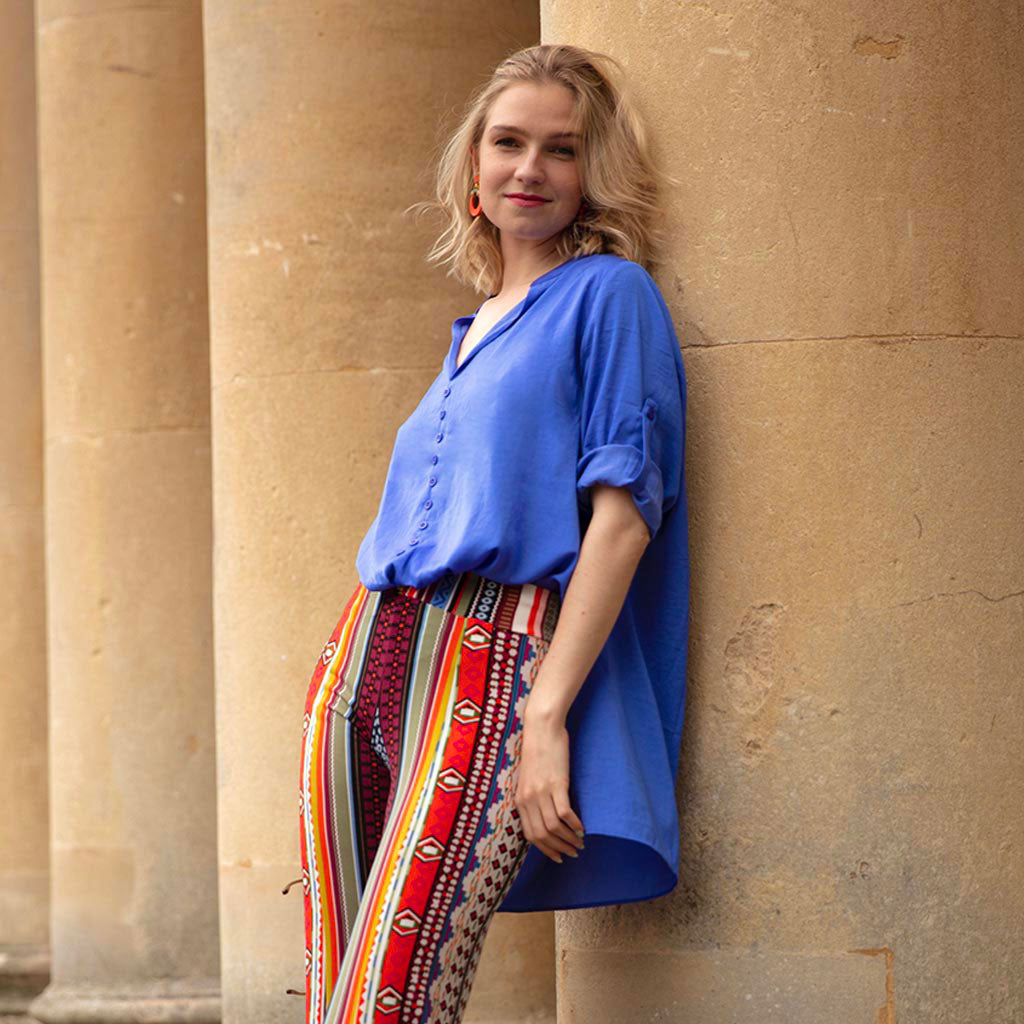 Cornflower Fritzi Oversized Shirt