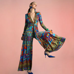 Electric Garden Wide Leg Jumpsuit
