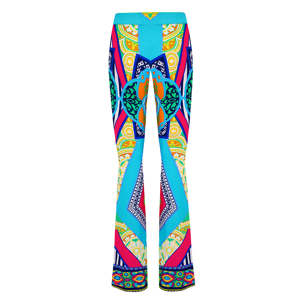 Fiesta Narrow Stretch Flare Trousers