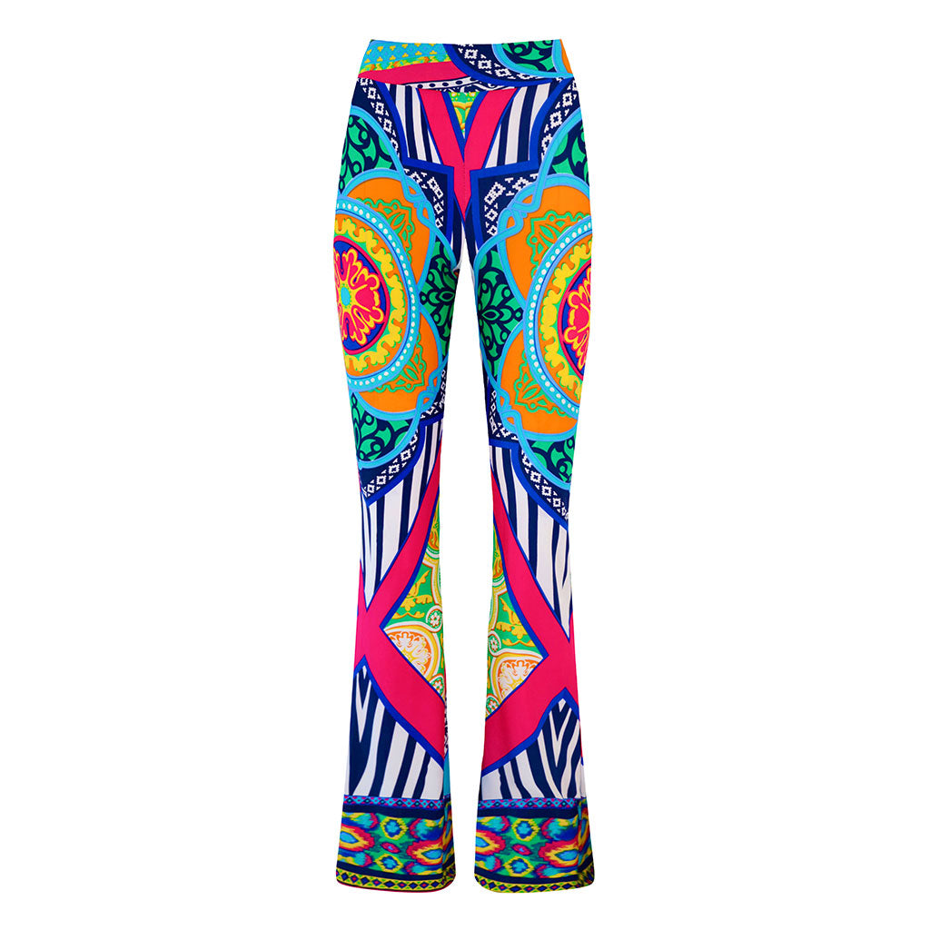 Fiesta Narrow Stretch Flare Trousers
