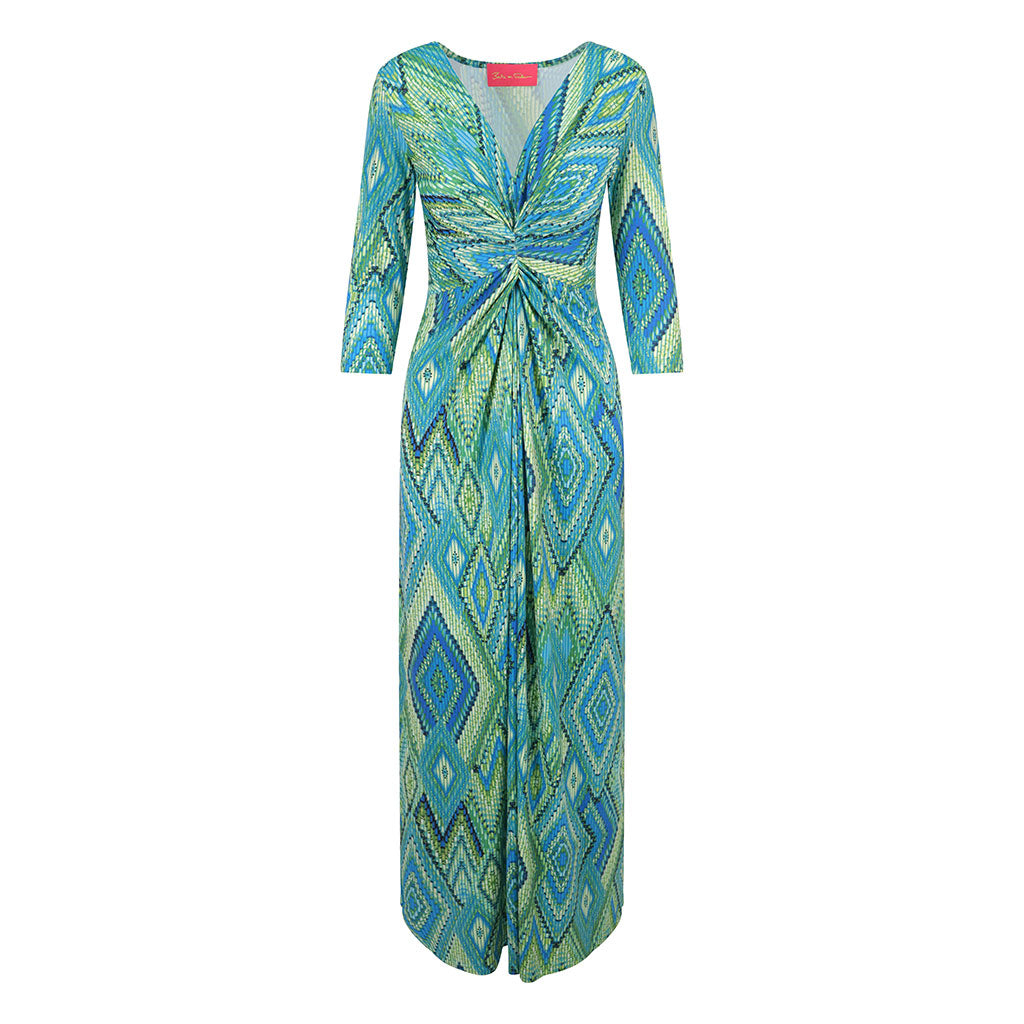 Green Haze Lola Maxi Dress