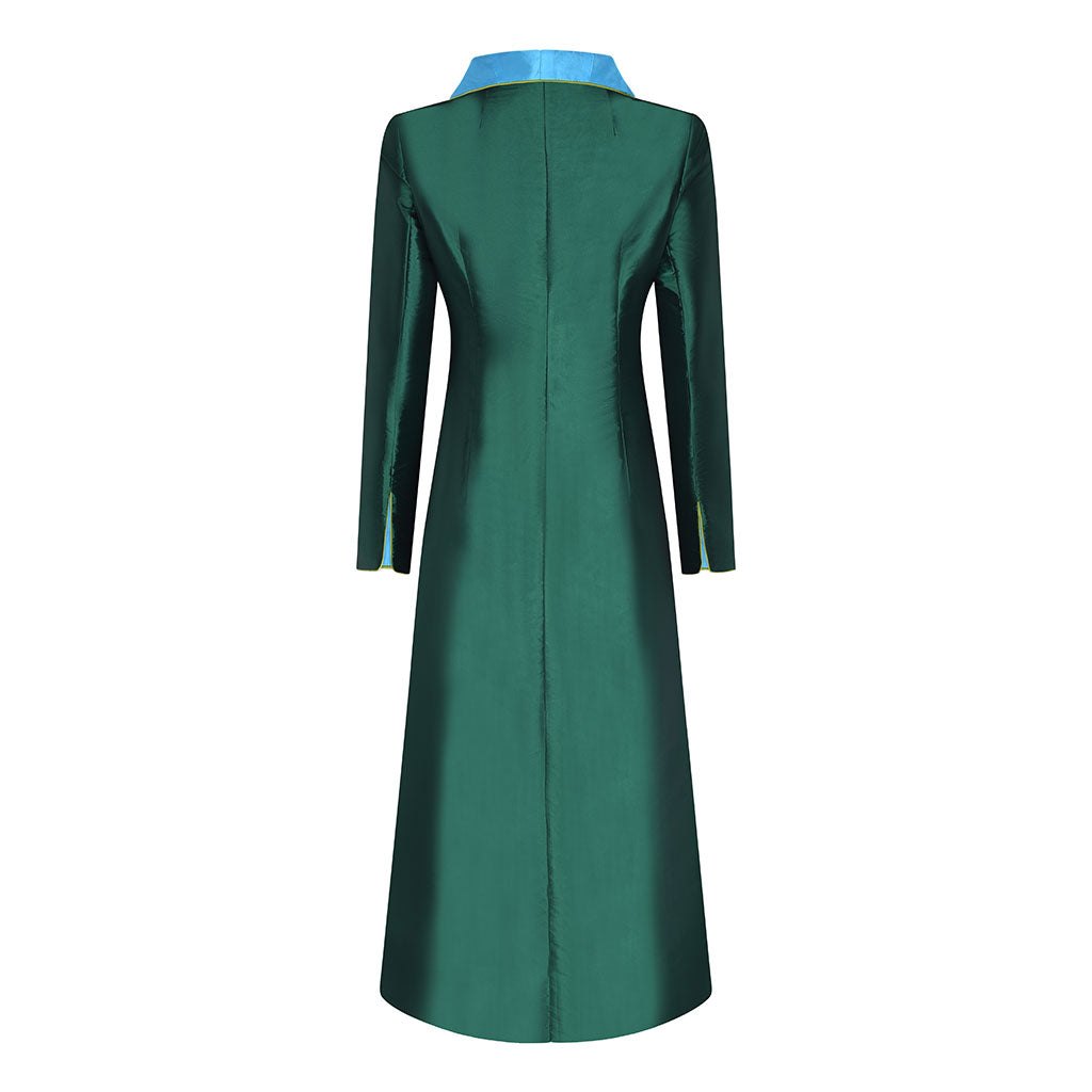 Green/Ice Reversible Long Holden Jacket