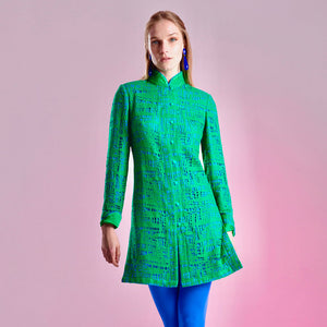 Green Magdalena Nehru Jacket