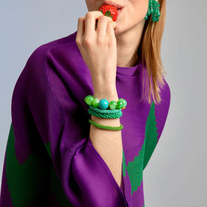 Green/Purple Zig Zag Jumper