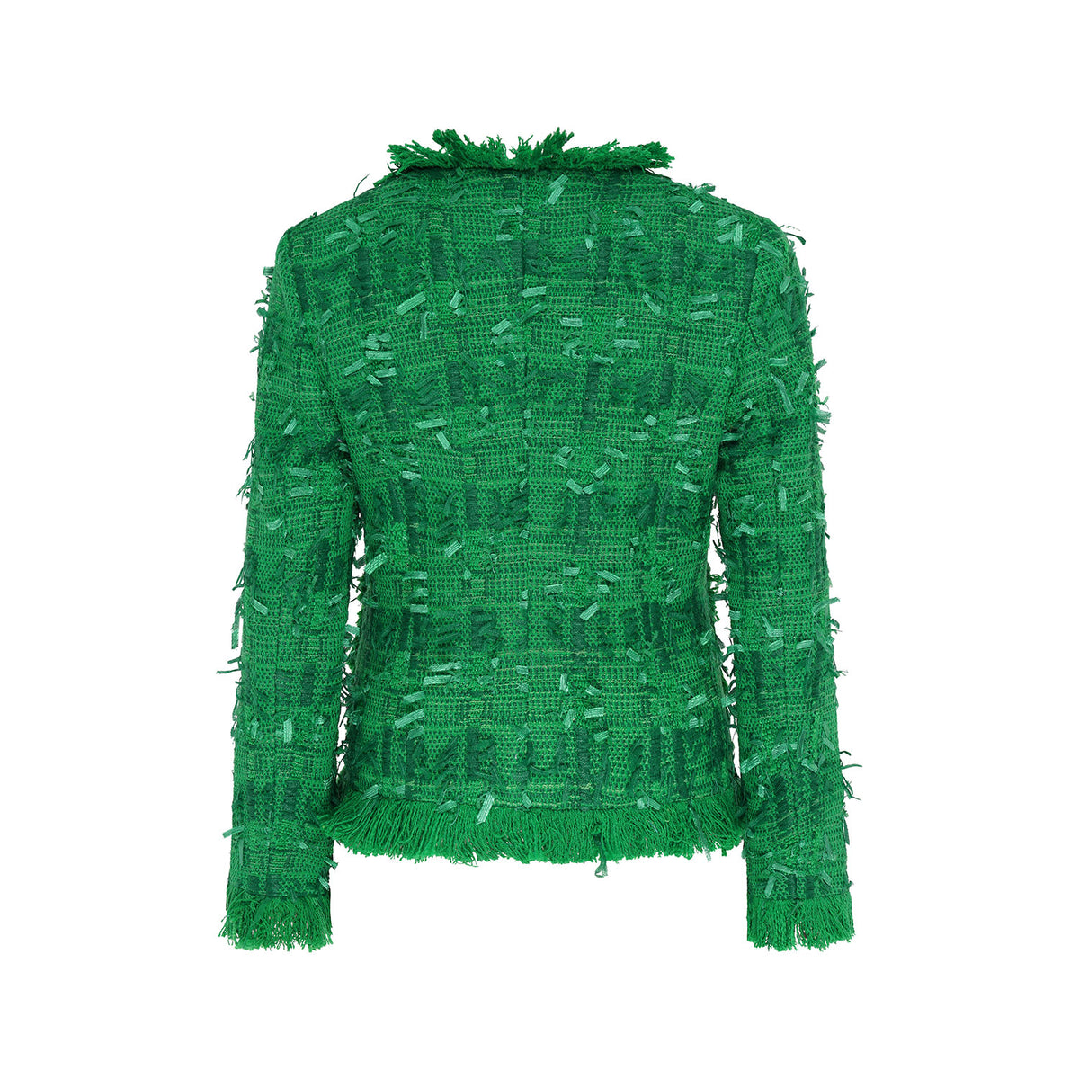 Green Tweed Lilly Double-breasted Jacket