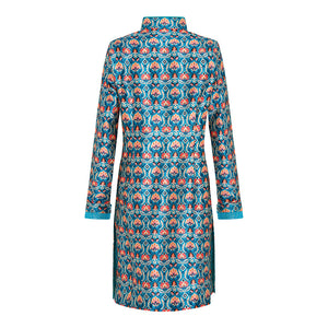 Jade Alejandra Nehru Silk Coat