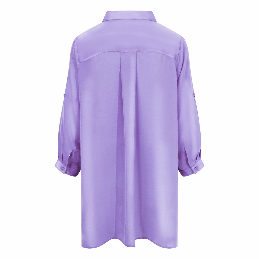 Lilac Fritzi Oversized Shirt