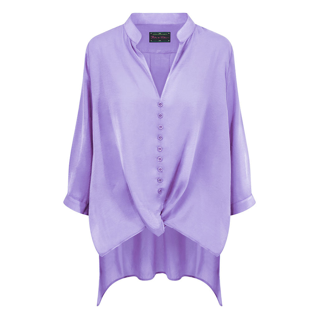 Lilac Fritzi Oversized Shirt