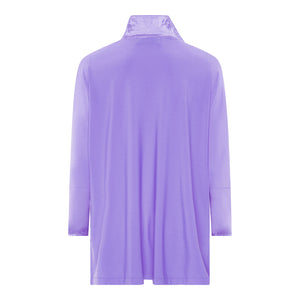 Lilac Oversized Jersey Shirt