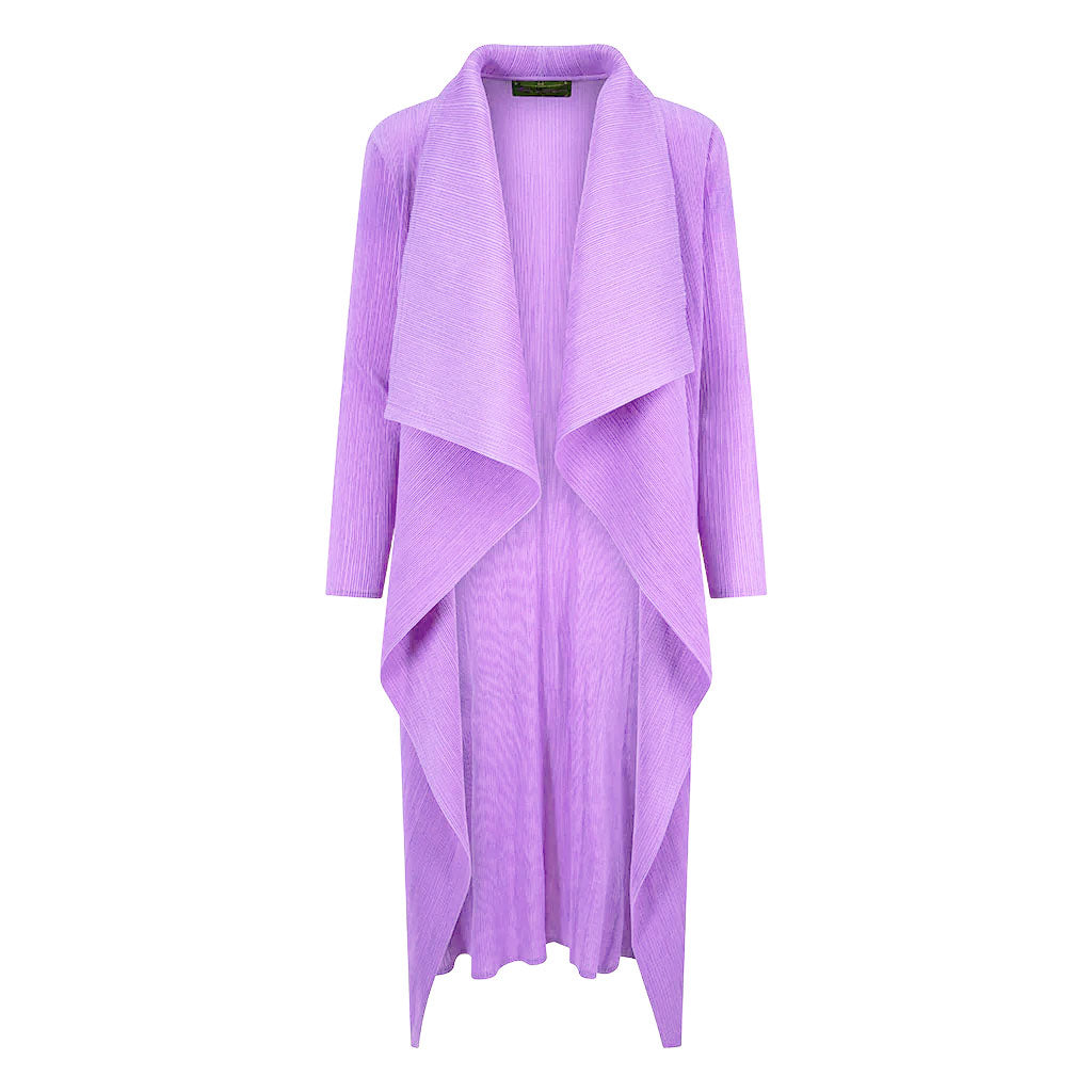 Lilac Waterfall Crinkle Coat