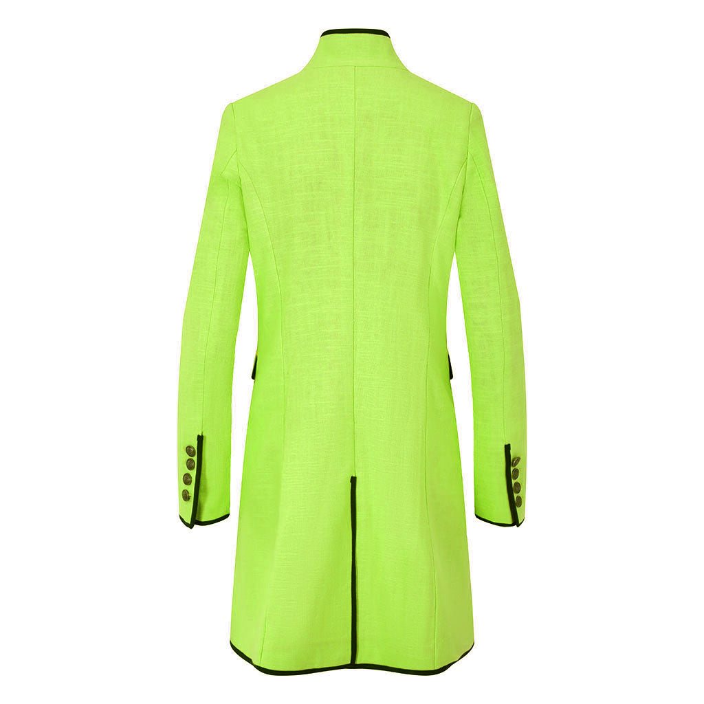 Lime Linen Cavalier Jacket