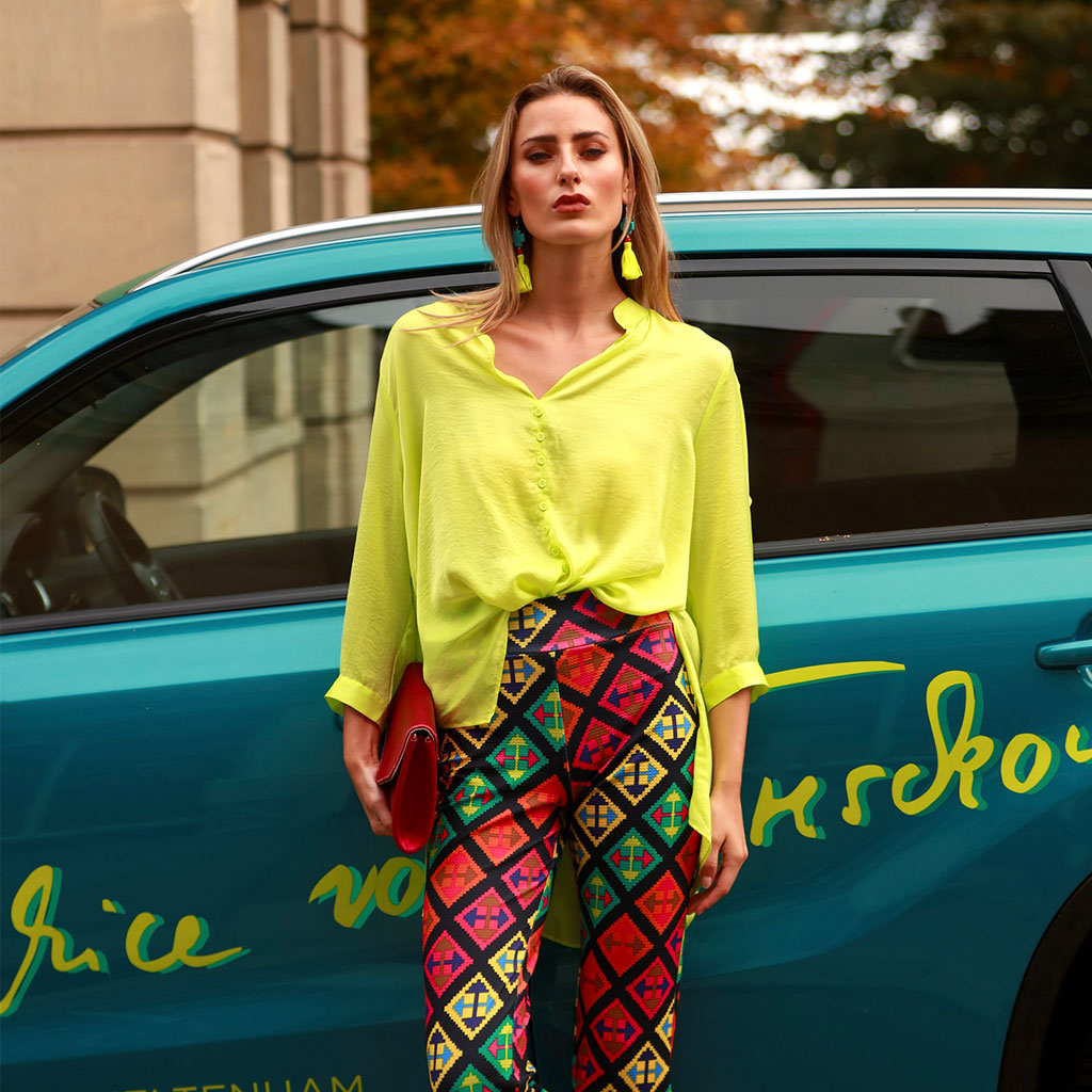 Lime Fritzi Oversized Shirt