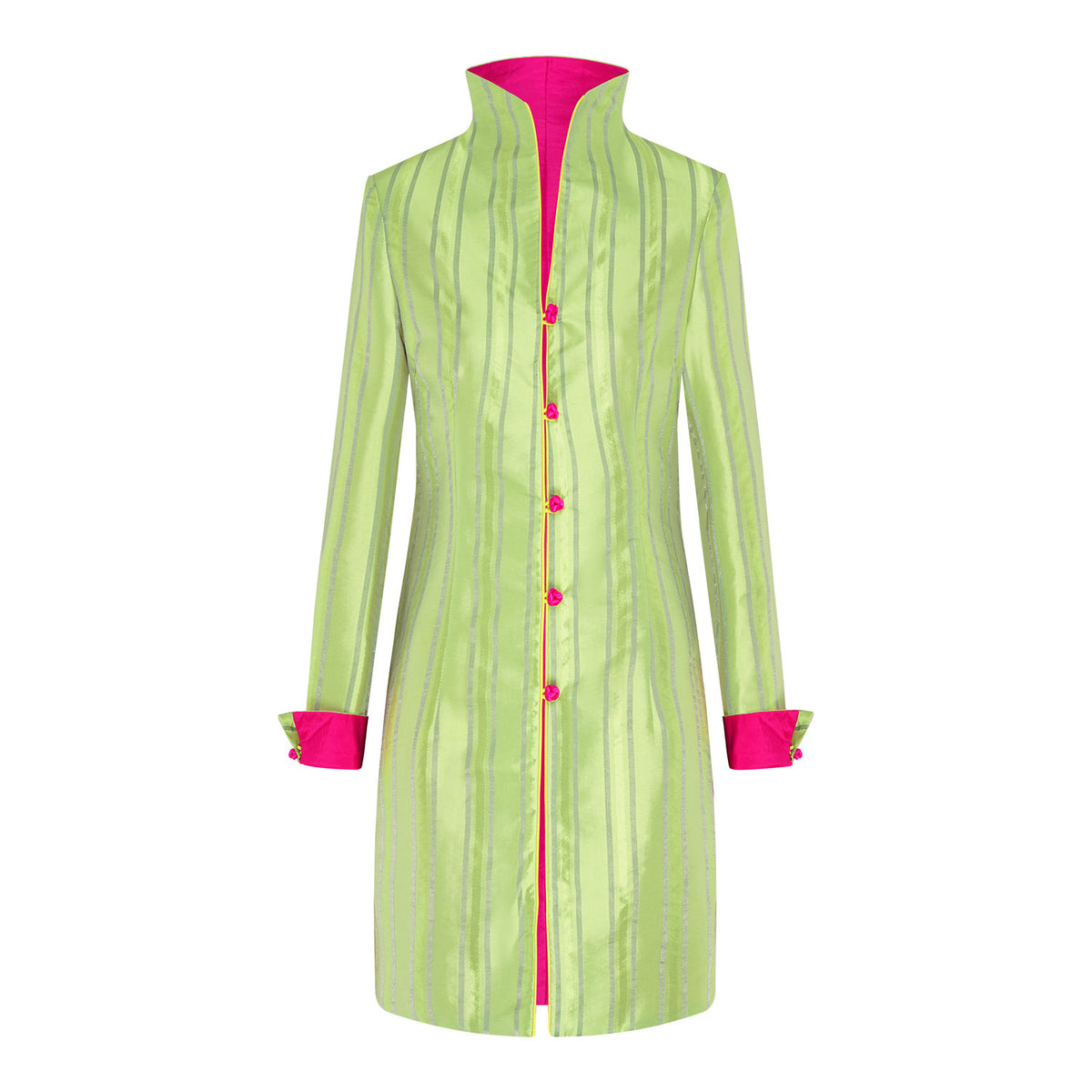 Lime/Wildrose Reversible Holden Jacket