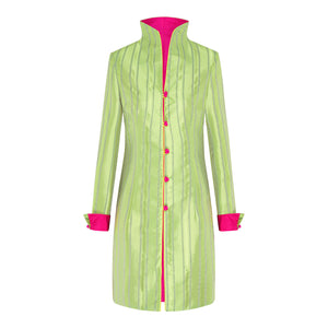 Lime/Wildrose Reversible Holden Jacket