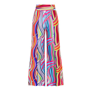 Lumière Stretch Bell Bottom Trousers