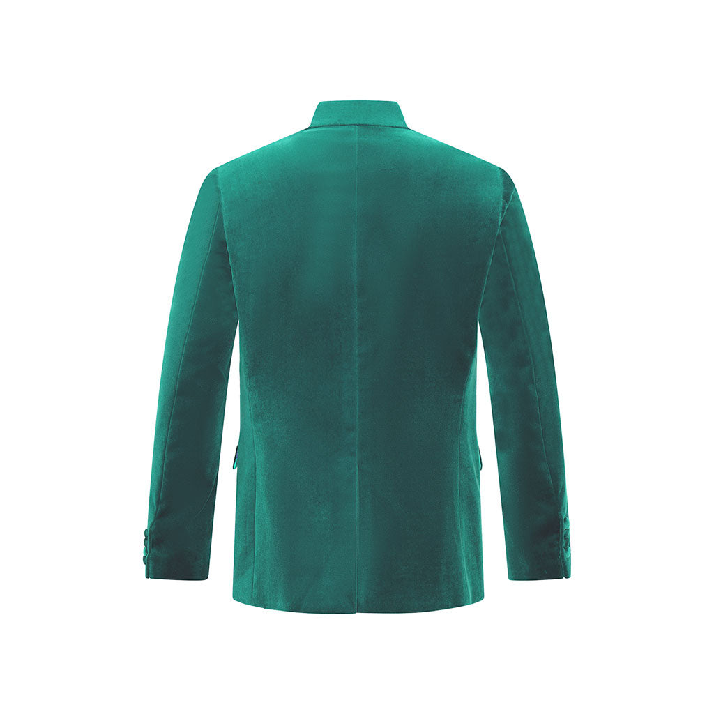 Sage Mughal Mens Velvet Jacket