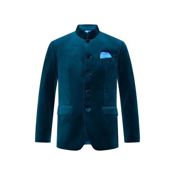 ジャケット・アウター semantic design velvet Napoleon jacket semantic design velvet Napoleon jacket - メルカリ