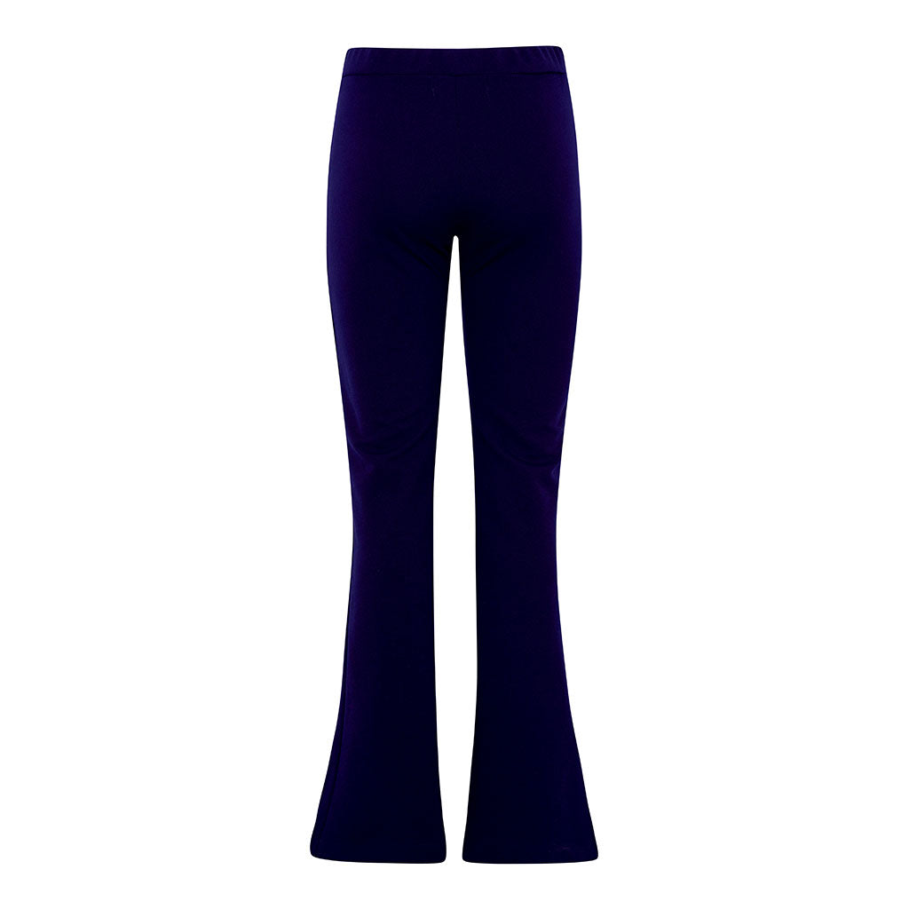 Naomi Navy Flare Trousers