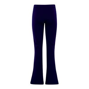 Naomi Navy Flare Trousers
