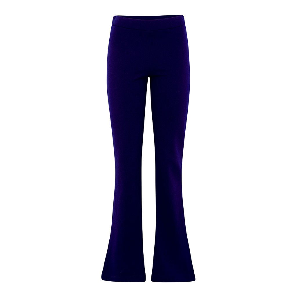 Naomi Navy Flare Trousers