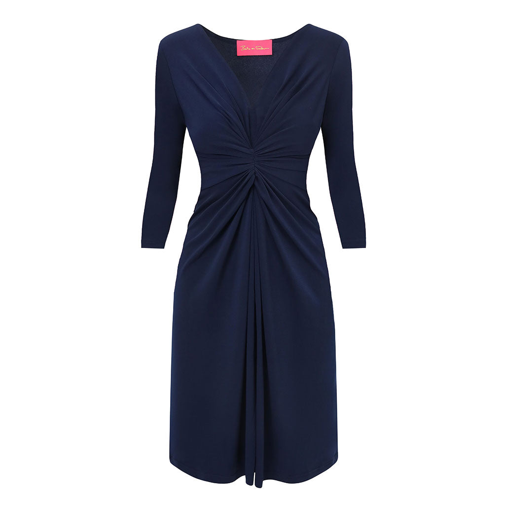 Navy Lolita Midi Dress