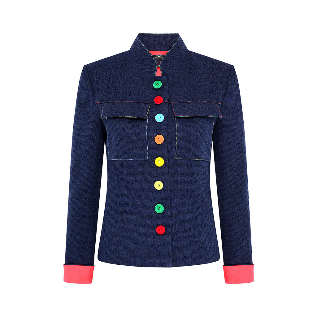 Navy Tessie Jacket