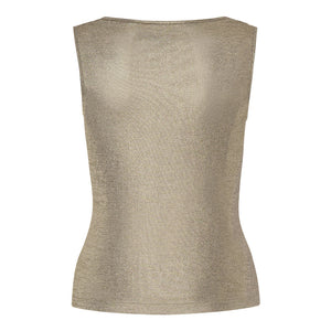 Ophelia Gold Drape Top