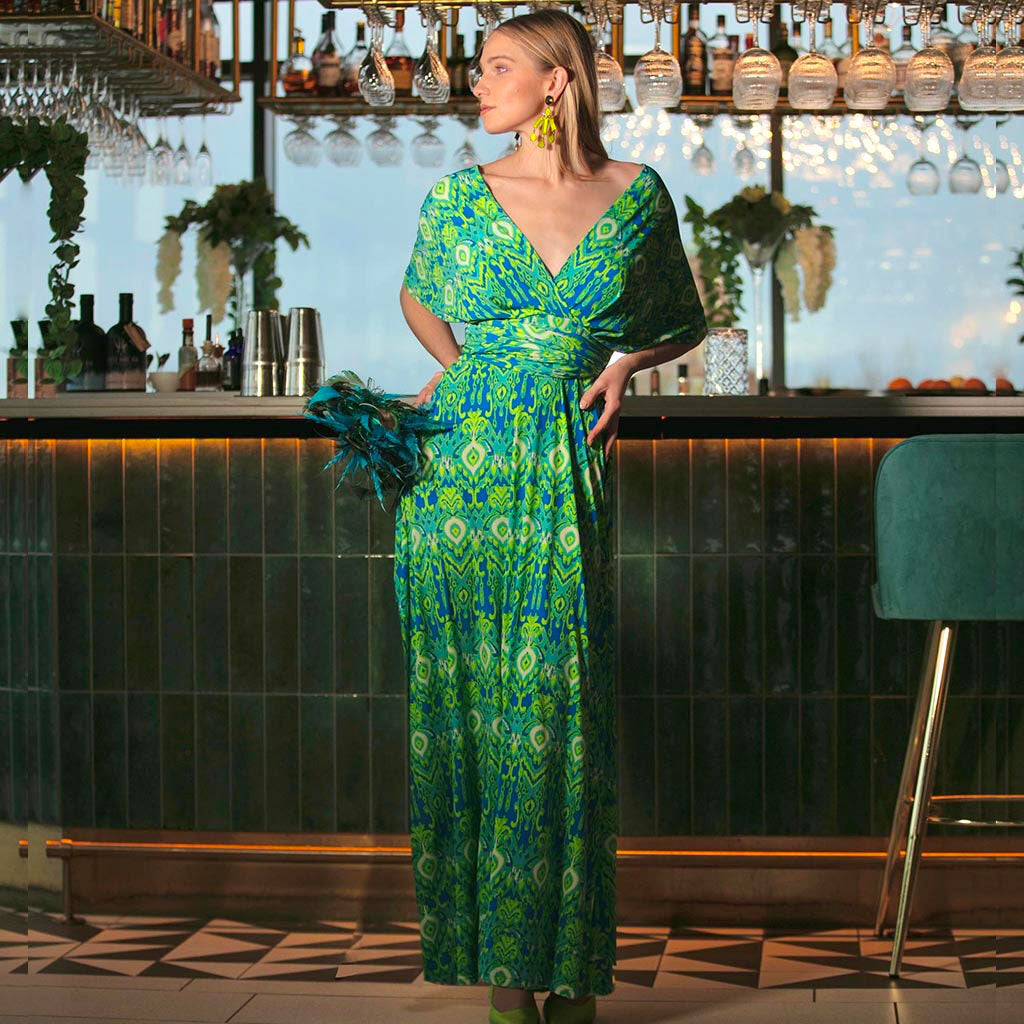 Peacock Eye Lulu Multi Dress