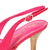 Pink Gloria Slingback Kitten Heel Shoes