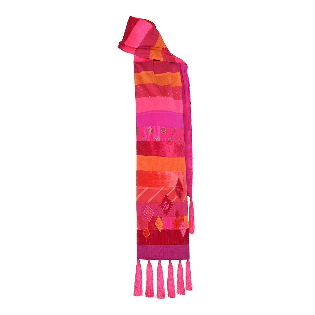 Pink Kaleidoscope Scarf