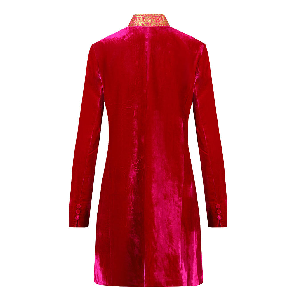 Regal Raspberry Raspberry Regal Velvet Grace Jacket - Beatrice von Treskcow Designs ...