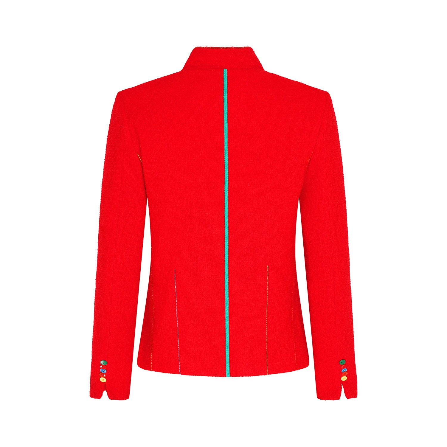 Red Tessie Cotton Jacket