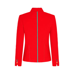 Red Tessie Cotton Jacket