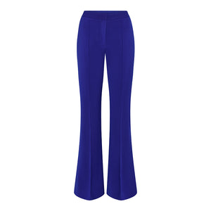 Royal Blue Flare Trousers