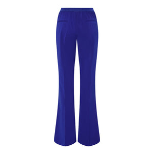 Royal Blue Flare Trousers