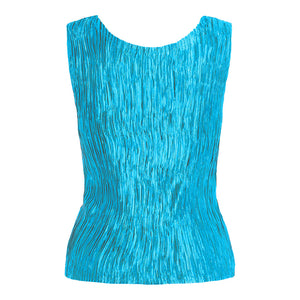 Turquoise Dina Crinkle Bustier